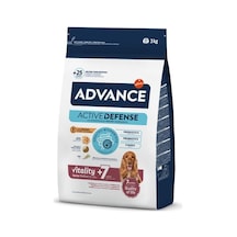 Advance Dog Medium Senior Tavuklu Orta Irk Yaşlı Köpek Maması 3 KG