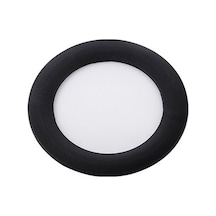 Panel Spot Siyah Kasa Beyaz Işık 6500k 6w