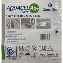 Convatec Aquacel Ag Alginate Gümüşlü Yara Örtüsü Aquacel 15 x 15 CM 5 Adet