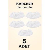 Karcher Buharlı Temizlik Makinesi Sc Easyfix Serisi Uyumlu 5 Adet El Aparatı Mop Bezi
