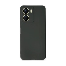 Vivo Y16 Kılıf First Silikon - Koyu Yeşil 0.2M-Çok Renkli