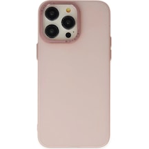 Ilkeshop Newface iPhone Uyumlu 13 Pro Max Kılıf Modos Metal Kapak - Pembe