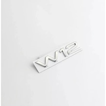 Vtr W12 Çamurluk Yazısı Krom 3m 3d Abs Mercedes 123