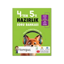 Tonguç Yayınları 4 Ten 5 E Hazırlık Kitabı Tonguç: ''4'ten 5'e Eksiksiz Geçmenin Yolu'' Çok Renkli