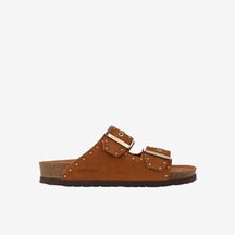 Terlik Kadın G105593 Genuins Honolulu Lead Velour Mandorla