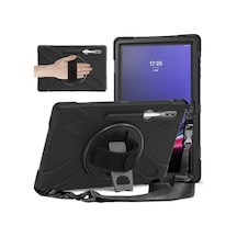 Samsung Galaxy X930 Tab S11 Ultra 14.6 Kılıf Amazing Tablet Kapak - Siyah Tablet Kılıfı