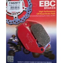 Honda Crf 250 Rally Arka Fren Balatası Ebc Fa629Tt Karbon Balata