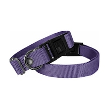 Köpek Tasması Dokuma 2 Cm - Min: 30 Cm - Max: 50 Cm Mor Çok Renkli