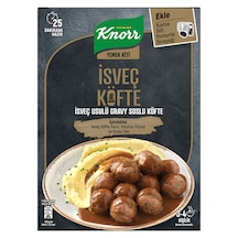 Knorr Yemek Kiti İsveç Usulü Gravy Soslu Köfte 150 G