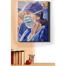 Webstyle Sayılarla Boyama Seti Kasnaklı Nöbette 50 X 65 Cm