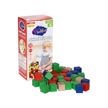 Ahşap Sihirli Küpler 100 Parça 359