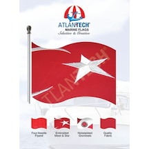 Marin Bayraklar Tr-marıne Flags Tr - Türk Bayrağı 40 X 60 Cm