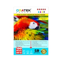 Epson Wf-7840dtwf Evertday Premium Parlak 13 x 18 CM Fotoğraf Kağıdı 200 G 100 Adet