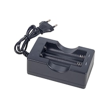 Powermaster Pm-16855 Siyah 2000 Ma Li-ion 2x18650 Pil Şarj Cihazı