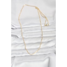 Cm 14k Gold Renk Burgu Model 60 Cm Kadın Kolye - Tj-bko10950 Çok renkli 90385277