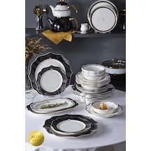 Neva N3246 Marble Plus Romantik 28 Parça 6 Kişilik Yemek Takımı