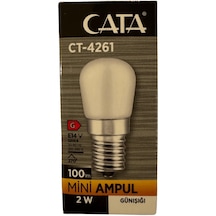 Cata Ct-4261 2w 3200k Günışığı E14 Duylu Mini Led Ampul 2 Adet