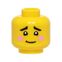 Minifigür Parçaları: Kafa: 3626pb3806