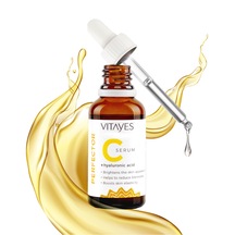 Vitayes Perfector Vitamin C + Hyaluronik Asit Aydınlatıcı Yüz Serumu 30 ML