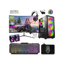 Xaser XSR546 i5-6400 16 GB 512 GB M.2 NVMe SSD 4 GB GTX1050Ti 24" Free Dos Masaüstü Oyuncu Bilgisayarı