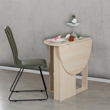 Pasifichome Middle Açılır Kapanır Mutfak Masası Meşe / Yuvarlak Yemek Masası
