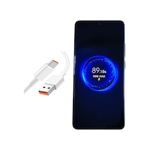 Okyanustech Xiaomi Mi Uyumlu Turbo Hızlı Şarj Kablosu 90w Xiaomi 15 15s Pro Ultra 14 Ultra Poco F7 Pro X7 Pro F6