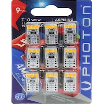 Photon T10 PH7010 W5W Led Modül Blister Turuncu Amber