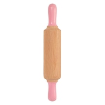 Childgen Mini Ahşap Merdane Pastel Pembe