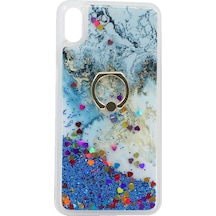 Nettech Apple Uyumlu  iPhone Xs Max Mermer Desenli Arka Koruma