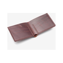 Elegance Leather Hakiki Deri Klasik Erkek Cüzdan Kahverengi - 635804453 Kahverengi