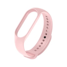 Xiaomi Mi Band 7 Uyumlu Klasik Mtr Kordon-pembe Açık