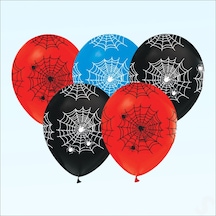 Örümcek Balon, 30cm X 5 Adet Çok Renkli