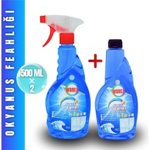 Wbrex Okyanus Kokulu Cam Temizleyici 2 x 500 ML