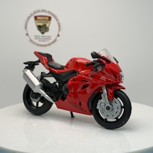 Suzuki Gsx-r1000 - 1:18 Ölçek 12cm Kutulu Diecast Model Kırmızı