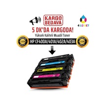 HP CF400A/401A/402A/403A Uyumlu Takım Toner /NP/201A/M551/M575dn