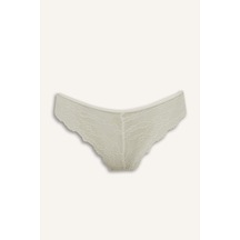 Defacto Dantel Brazilian Külot Fall İn Love T3197az25wnwt46 Beyaz