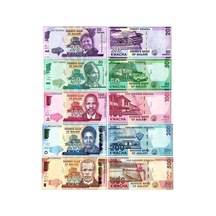 Malawi 20-50-100-200-500 Kwacha Kağıt Para Set Çil Unc 5'li Set Koleksiyon Para