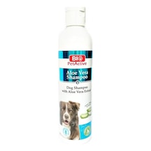Bio Petactive Parlak Tüyler için Aloe Vera Özlü Köpek Şampuanı 250 ML