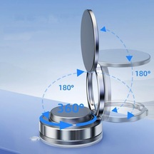 Kablosuz Araç İçi Cep Telefonu Tutucu Araç İçi Montaj Süper Güçlü Vakumlu Manyetik Telefon Tutucu Zr942