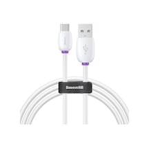 Baseus Purple Ring 5A 40W Type-C 1 Metre Şarj Kablosu