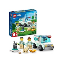 LEGO® City 60382 Veteriner Kurtarma Aracı 58 Parça