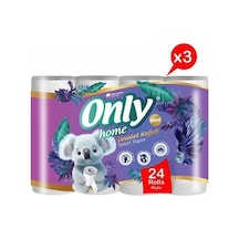 Only Koala 24'lü Tuvalet Kağıdı 3 Lü Paket Renkli