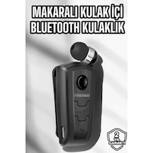 Bay Makaralı Bluetooth Kulaklık Kulak İçi Android İos Uyumlu Titreşimli Najmaddin