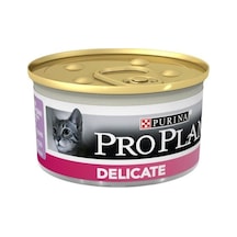 Pro Plan Delicate Hindi Etli Konserve Yetişkin Kedi Maması 85 G