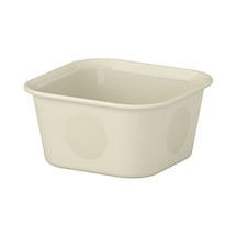 Ikea Nojıg Kutu, Bej, 10x10x5 Cm