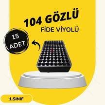 Fidelik Viyol 15 Adet 104 Göz Fide Viyolü Fidan Altlığı Tohum