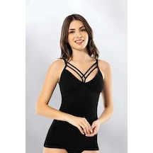 20st Kota Kadın İp Askılı Modelli Beyaz Atlet 6351 13-2010