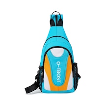O-tbost Outdoor Casual Çok Fonksiyonlu Crossbody Sırt Çantası Gök Mavisi Ve Sarı