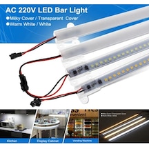 220 Volt 4014 Çubuk Led 50 CM Kasalı Dim Edilebilir Bar Led 220v