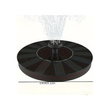 Xuweiwei 5.12inç 6 Nozullu Güneş Enerjili Şamandıralı Çeşme Pompası - Kuş Banyoları, Göletler, Bahçe